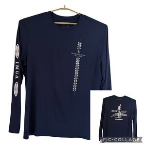 Patagonia Capilene Daily Shirt XXL Navy Four Seasons Maui 2016 Imua Outrigger